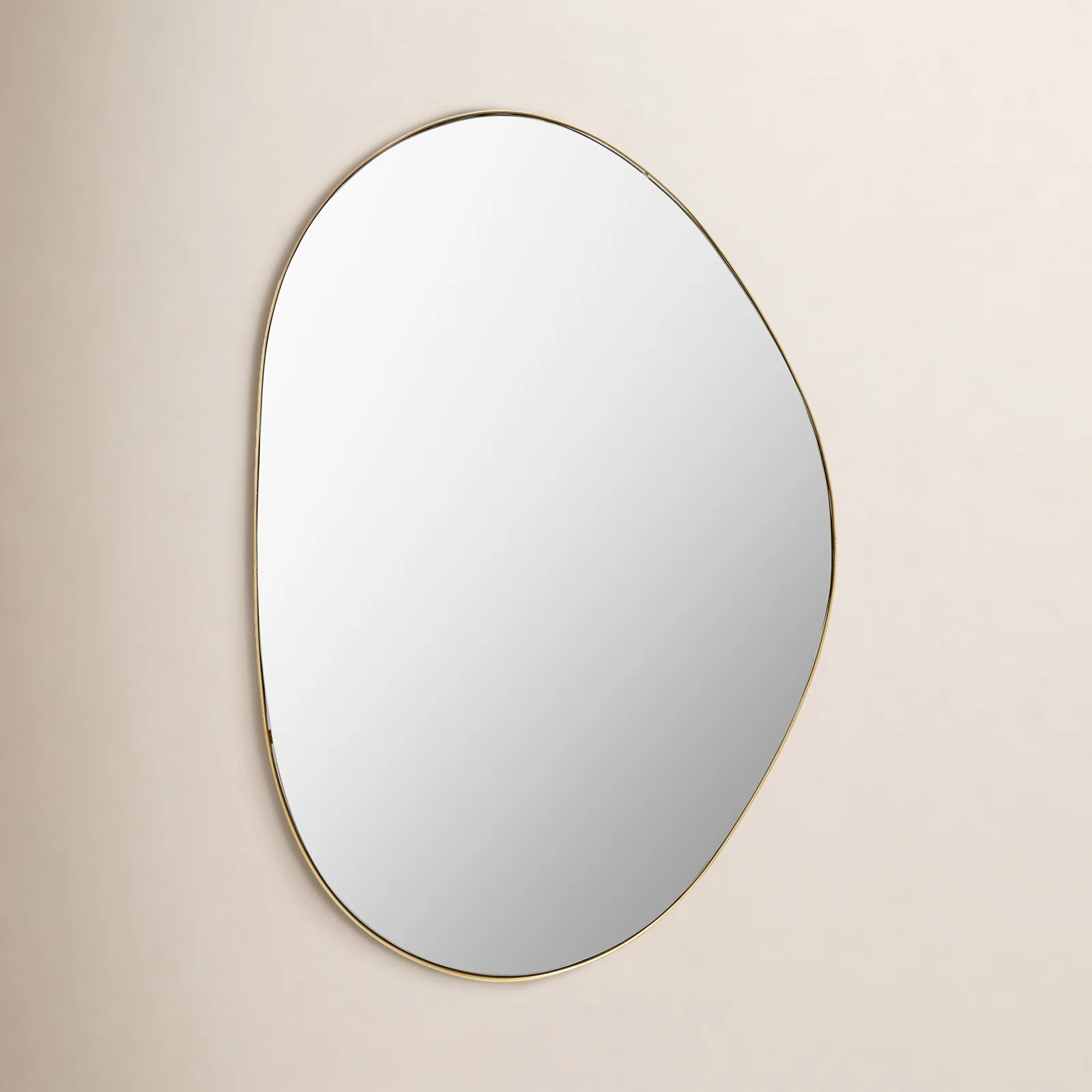 Kest Metal Asymmetrical Wall Mirror | AllModern