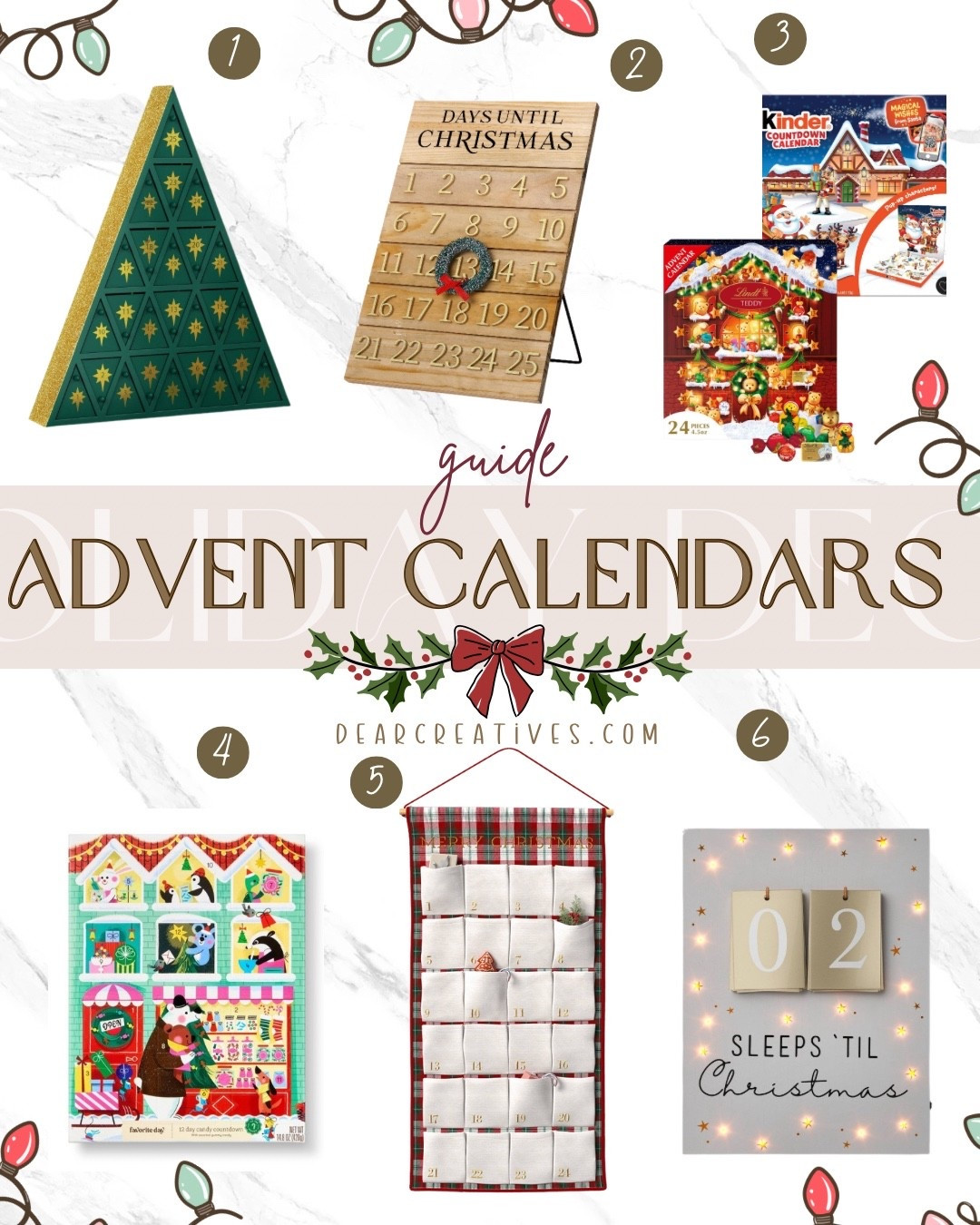 🎄 Advent Calendars 🎄Festive finds to countdown the days to Christmas 🎅with & without candy. #adventcalendars

#LTKSeasonal #LTKHoliday