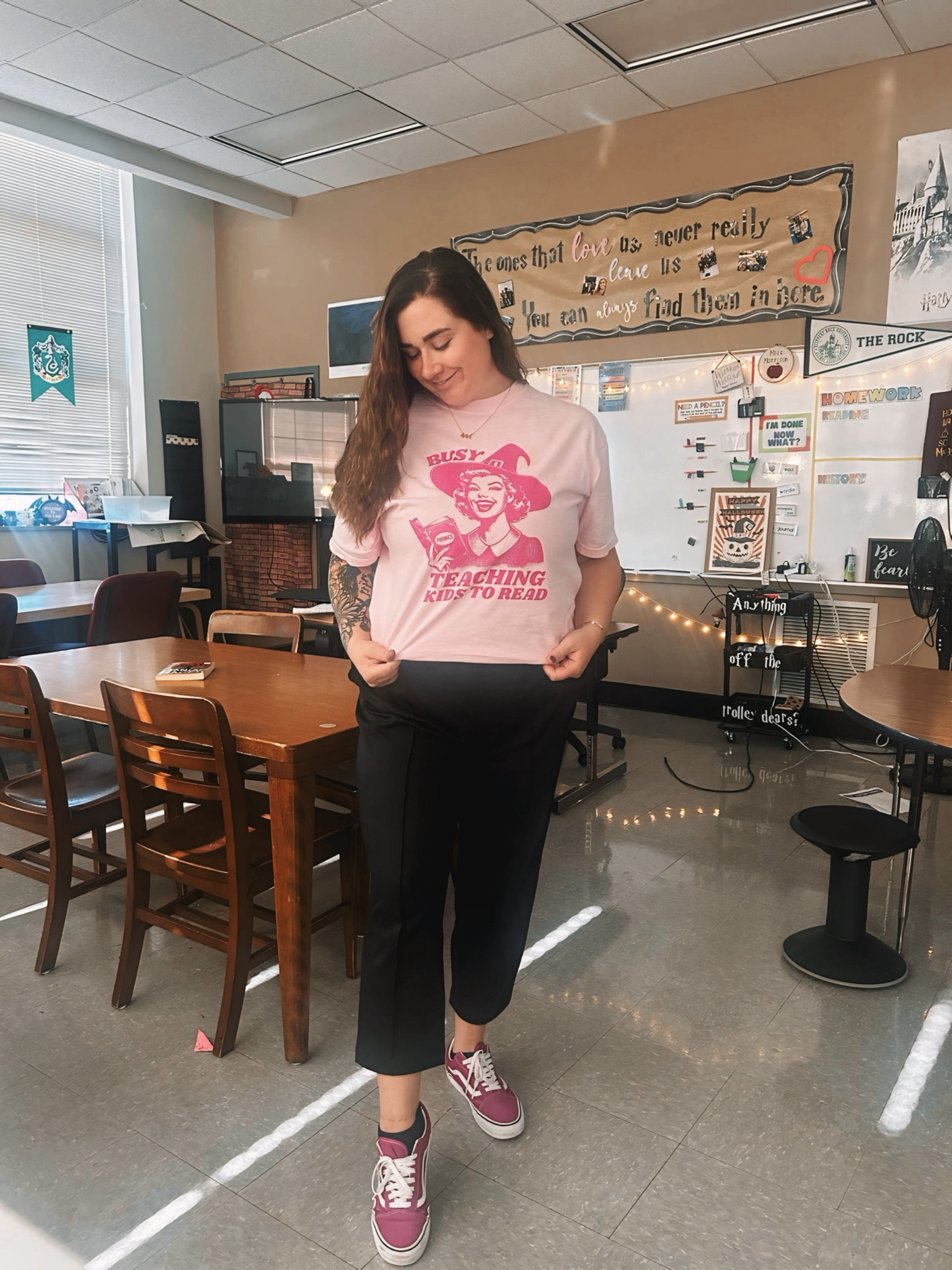 my kids said I was “trendy” with my fit today👻💖

- shirt is from lipstickandlittles.com and it’s SO COMFY (comfort colors)
-pants: target


#LTKSeasonal #LTKMidsize #LTKHalloween