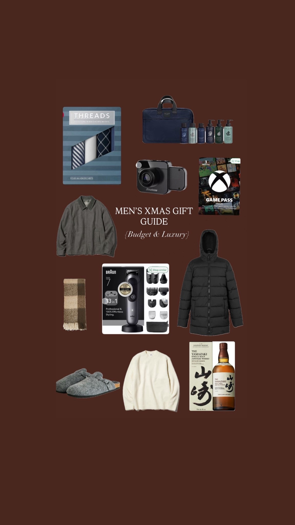 Men’s gift guide, luxury men’s gift guide, budget men’s gift guide, Xmas gift guide, Christmas gift guide

#LTKfestive #LTKuk #LTKgiftguide