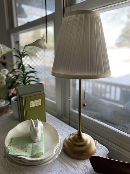 A good lamp adds such interest and dimension to any room! Pleated shades are trending right now and I can see why! This little
Lamp elevates even the smallest of spaces!

#LTKSeasonal #LTKfindsunder100 #LTKhome
