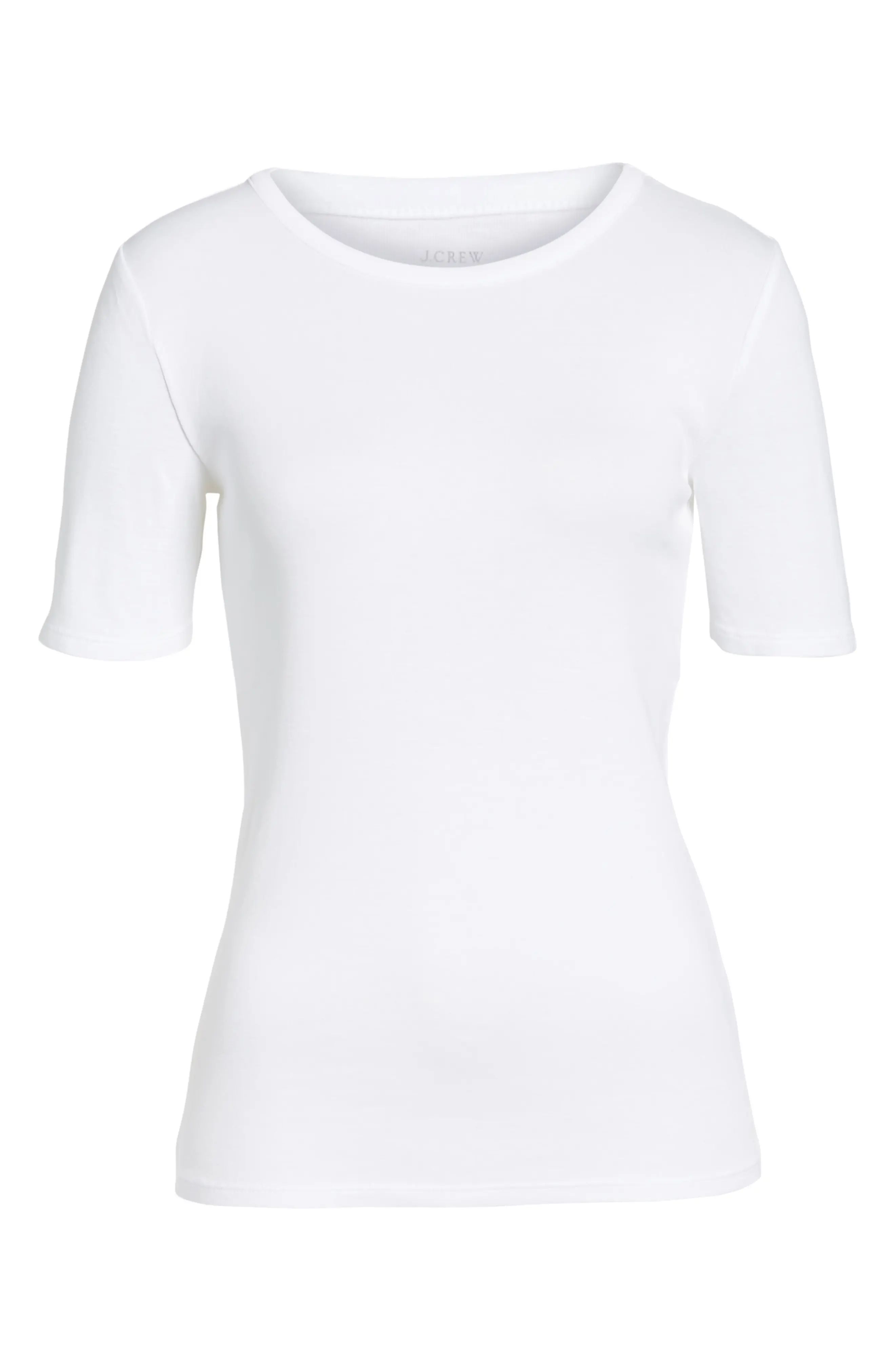 Women's J.crew New Perfect Fit Tee, Size XX-Small - White | Nordstrom
