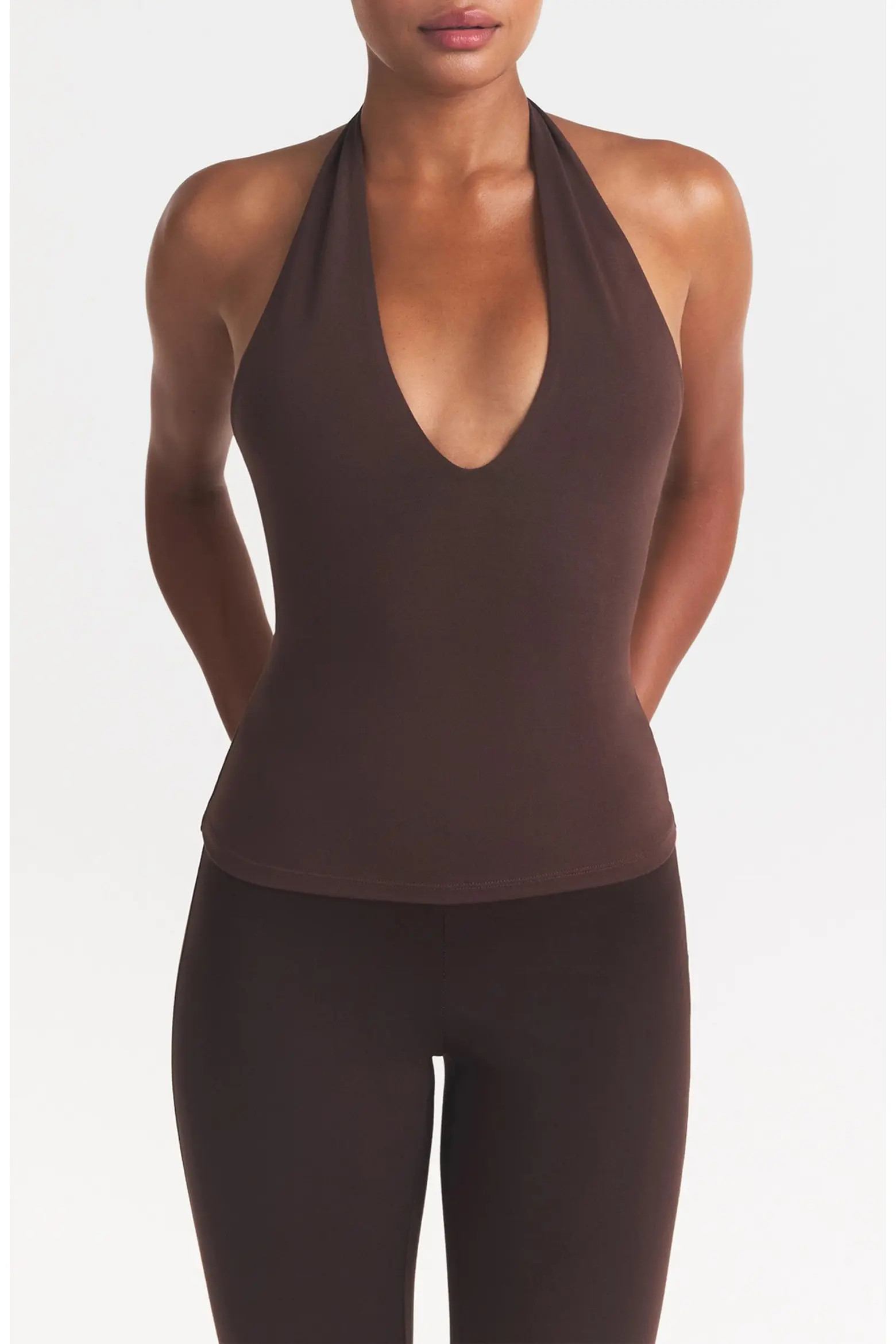 SKIMS Smooth Layer Halter Top (Women) | Nordstrom | Nordstrom