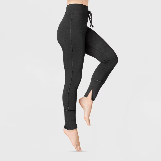 Women's Drawstring High-Waist Lounge Leggings - A New Day™ | Target