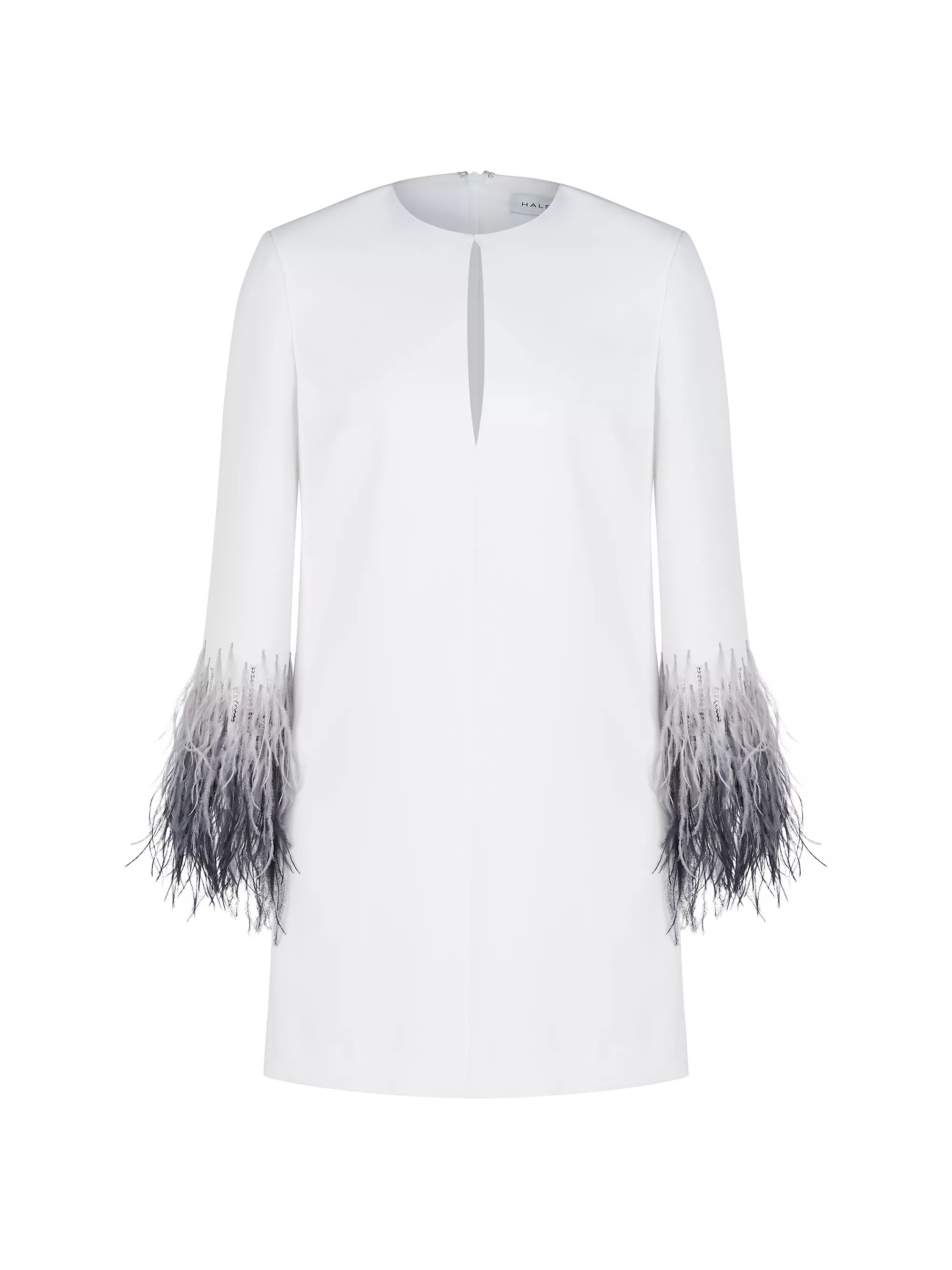 Kendall Feather Shift Dress | Saks Fifth Avenue