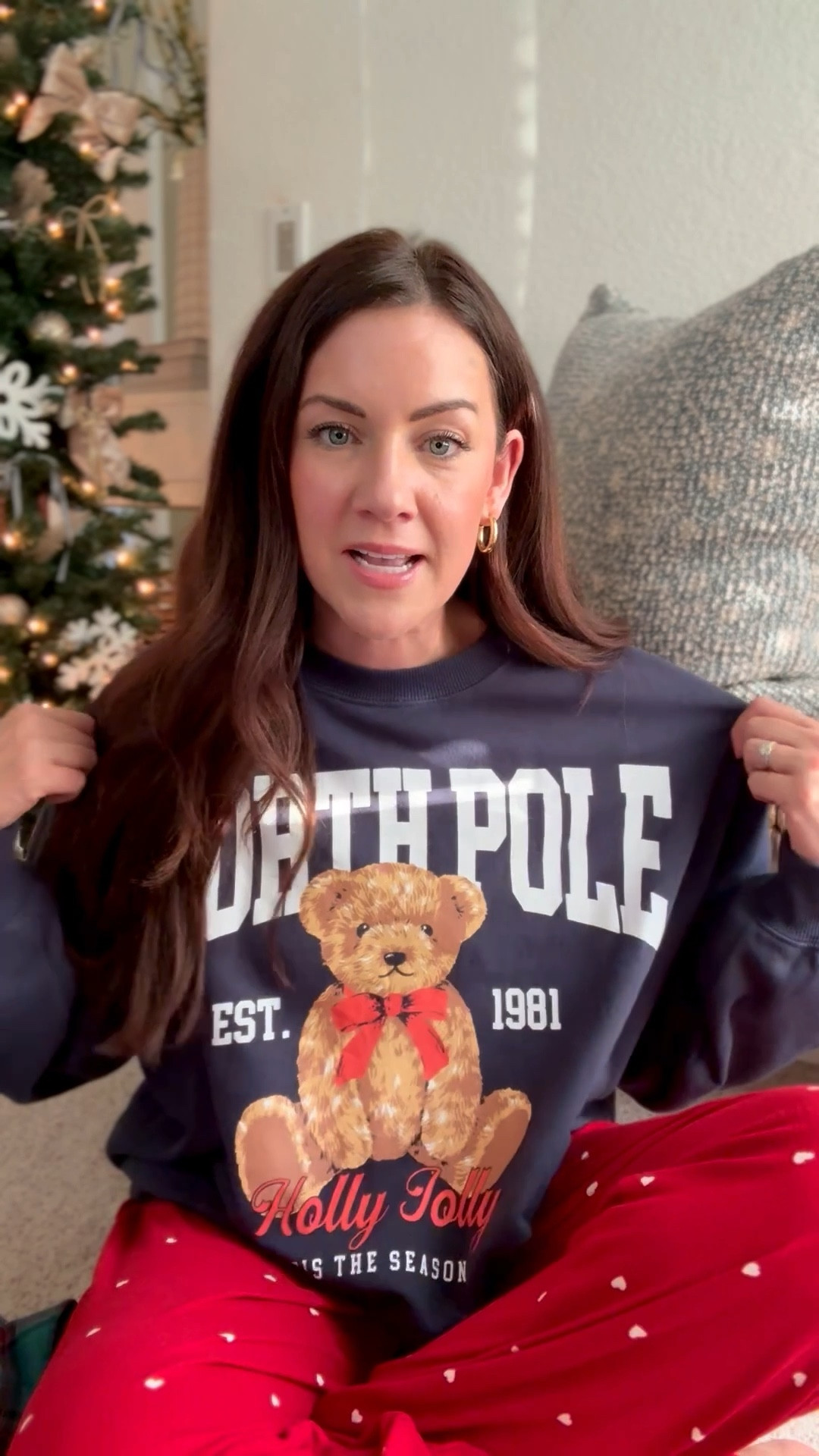 Target graphic sweatshirts on sale for $15! Wearing a extra large in the north pole, one and a small in the Disney one

#LTKSaleAlert #LTKHoliday #LTKSeasonal