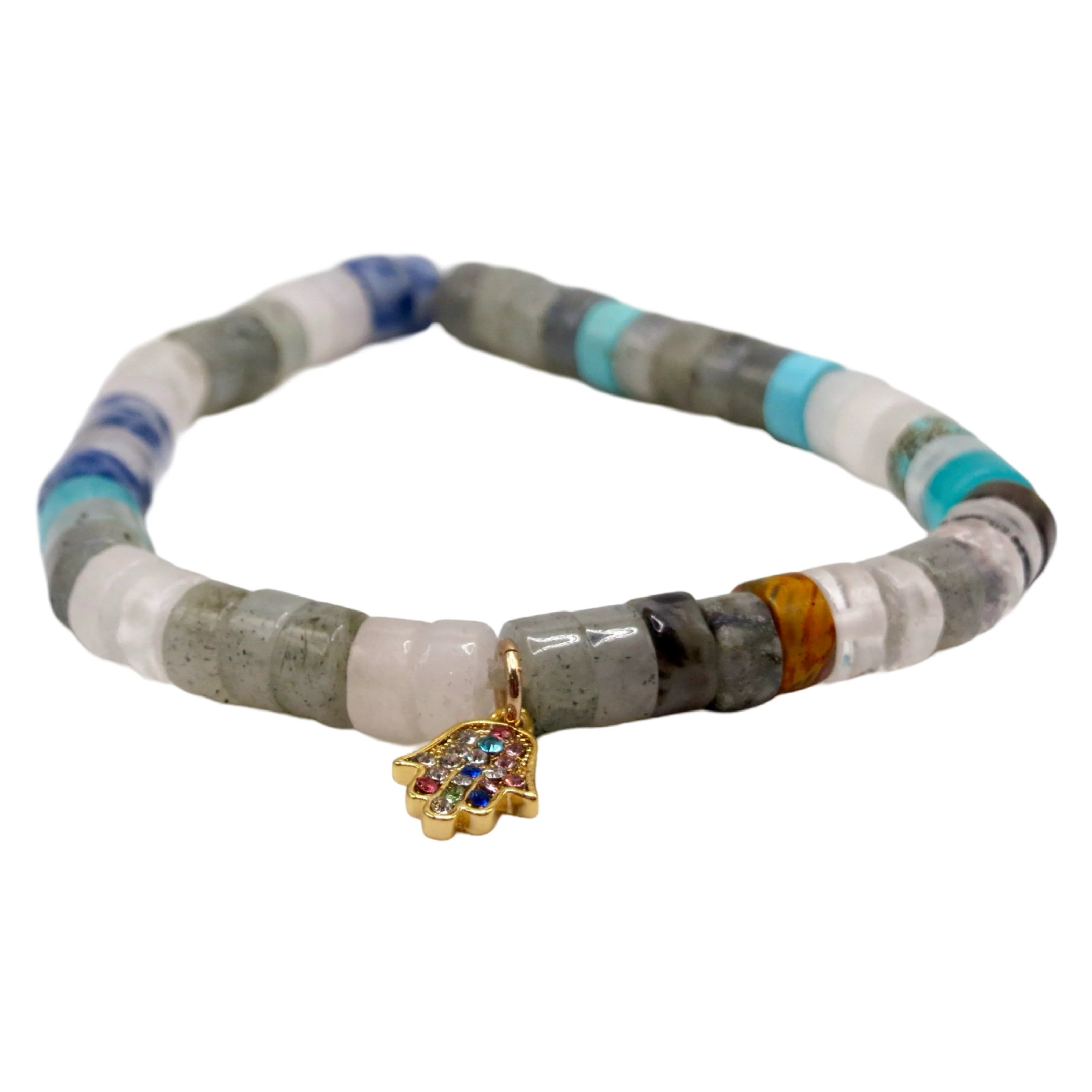 Fortune Beaded Single Bracelet | La Lumiere NY
