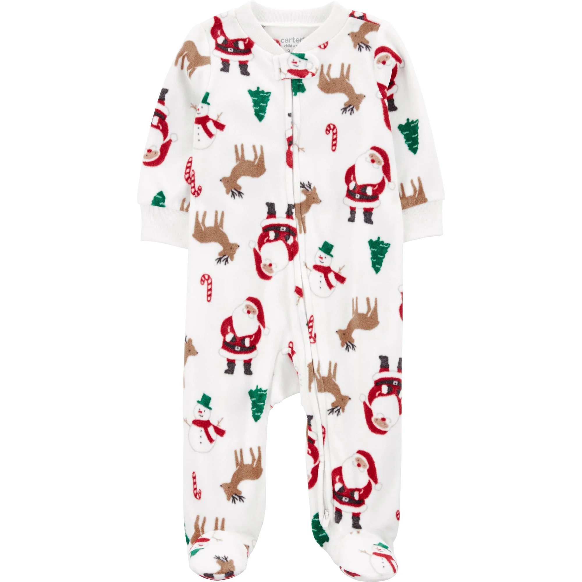 Carter's Child of Mine Baby Unisex Holiday Sleep 'n Play, One-Piece, Sizes Preemie-6/9 Months | Walmart (US)
