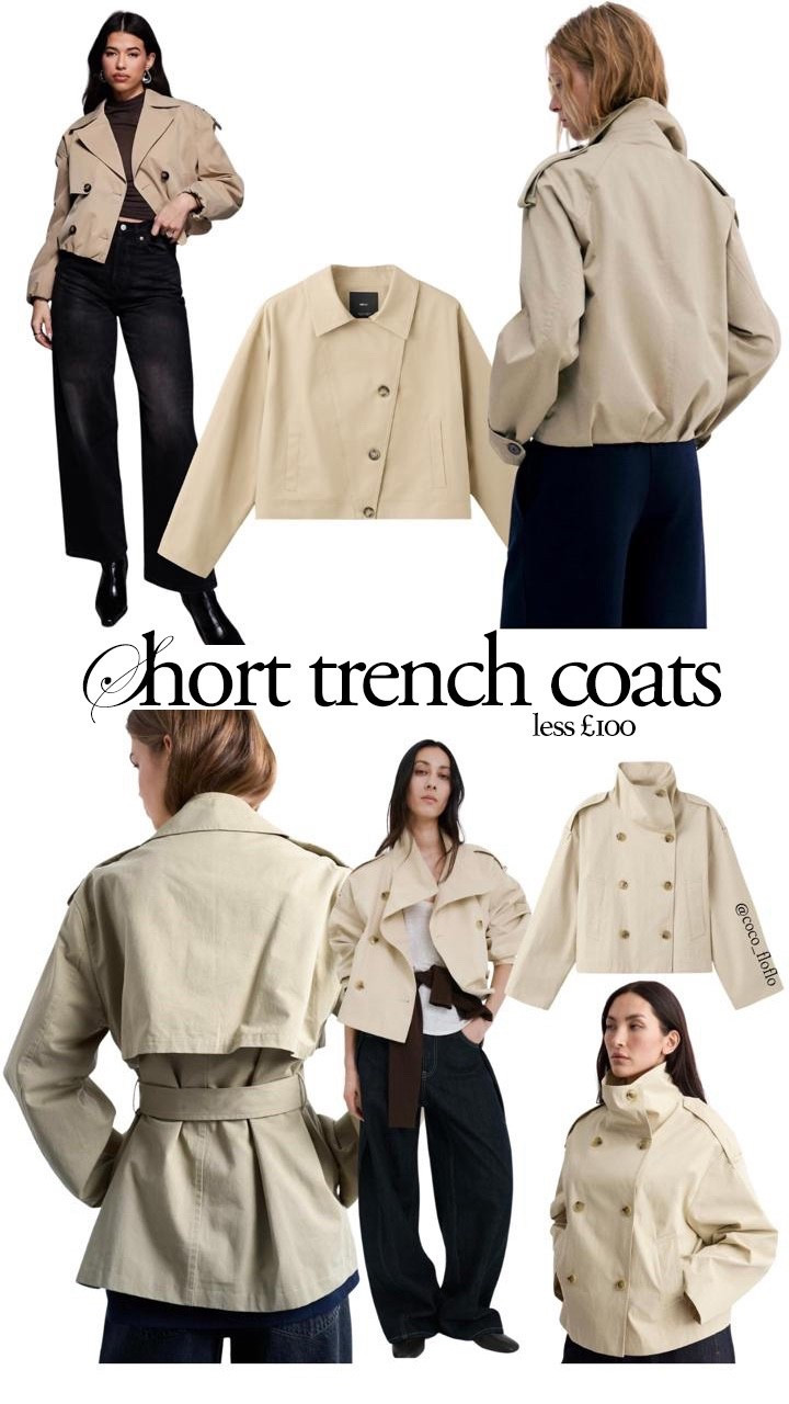 Affordable Short trench coats, less than £100

#LTKuk #LTKspring #LTKstyletip