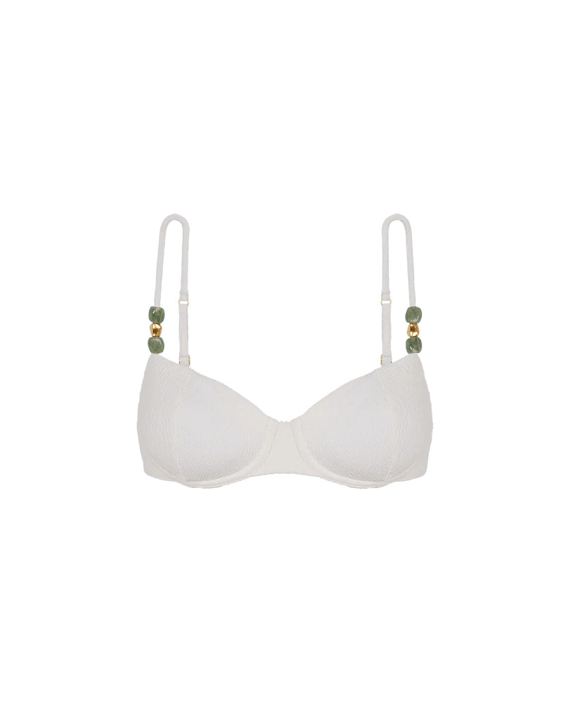 Firenze Kiana Mel Top - White | ViX Swimwear