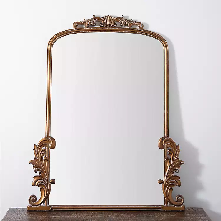 Gold Bordeaux Ornate Scroll Mirror | Kirkland's Home