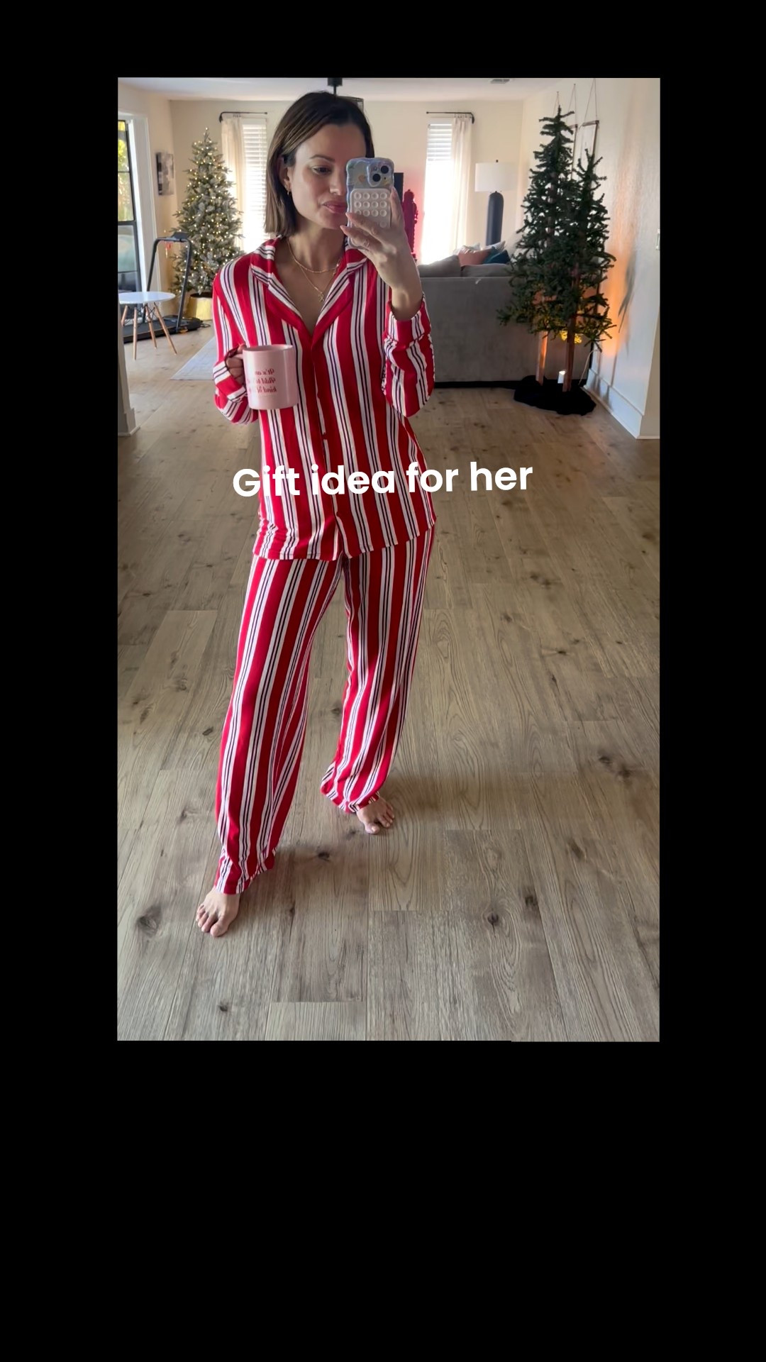 The perfect gift for her !
 These pjs are so comfortable, They have functional buttons so perfect for nursing moms , post surgery. Many colors and patterns. In a size small

#LTKGiftGuide #LTKmomlife #LTKHoliday