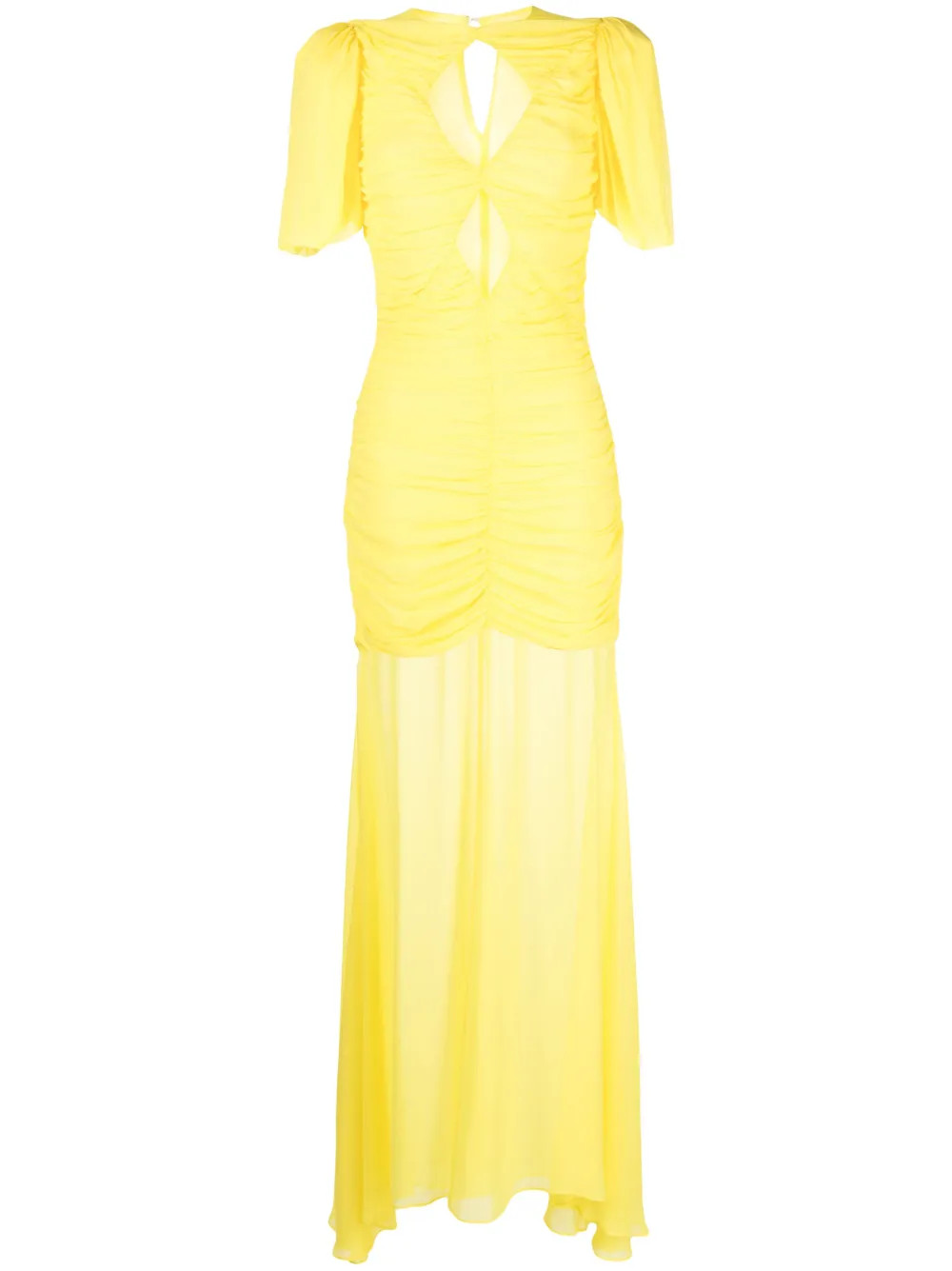 Olympia cut-out long dress | Farfetch Global