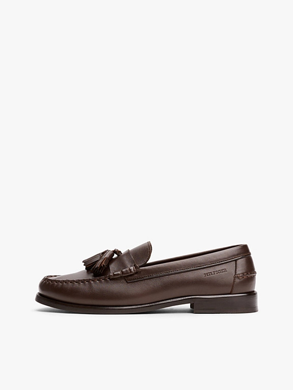 Loafer aus Leder mit Quaste | Tommy Hilfiger (DE)