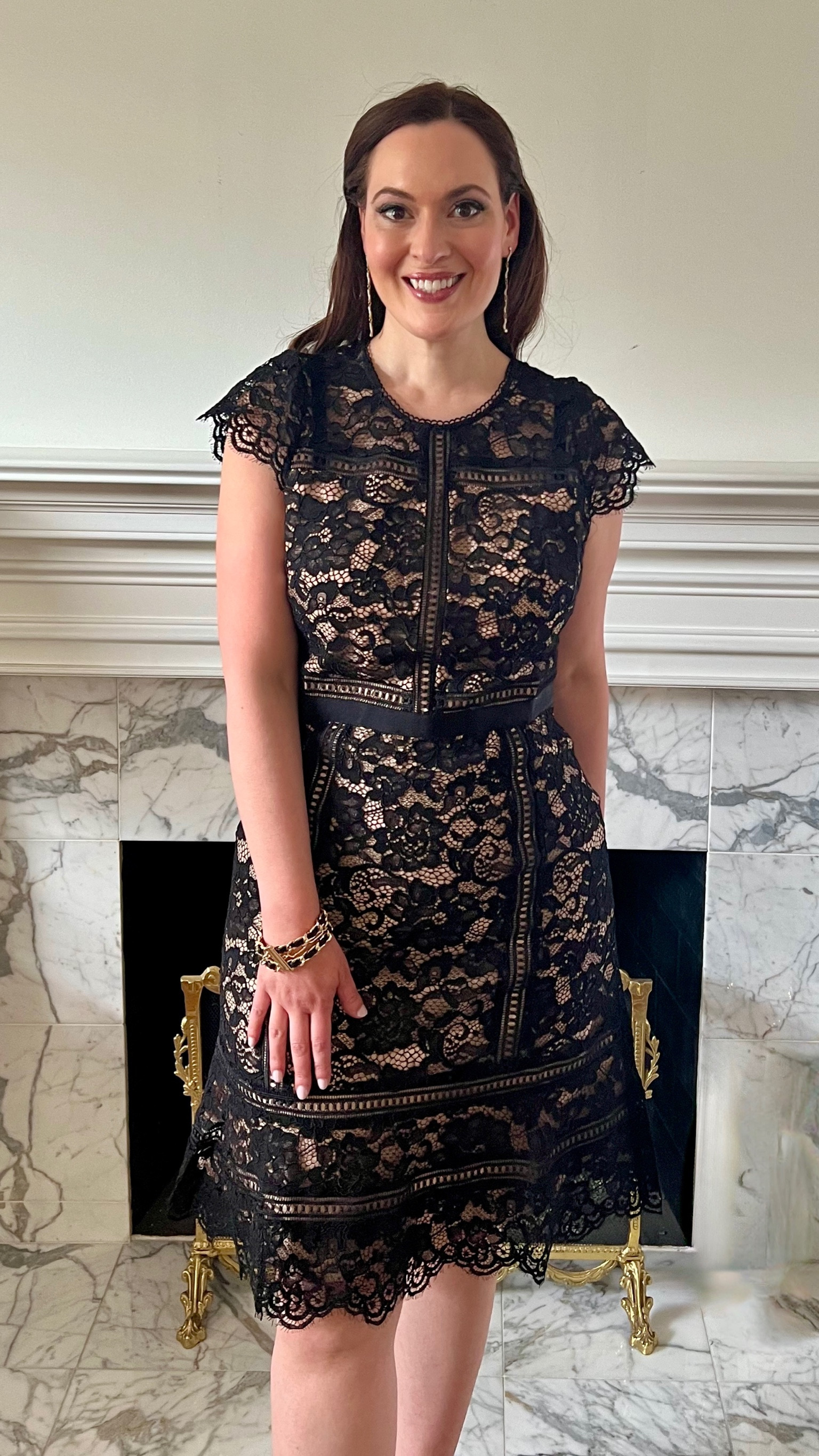Loving this lace dress from WHBM. It’s a perfect dress to wear year round: for a special event, to wear as a wedding guest, and wear to holiday parties. 

#LTKFallSale #LTKWedding #LTKOver40