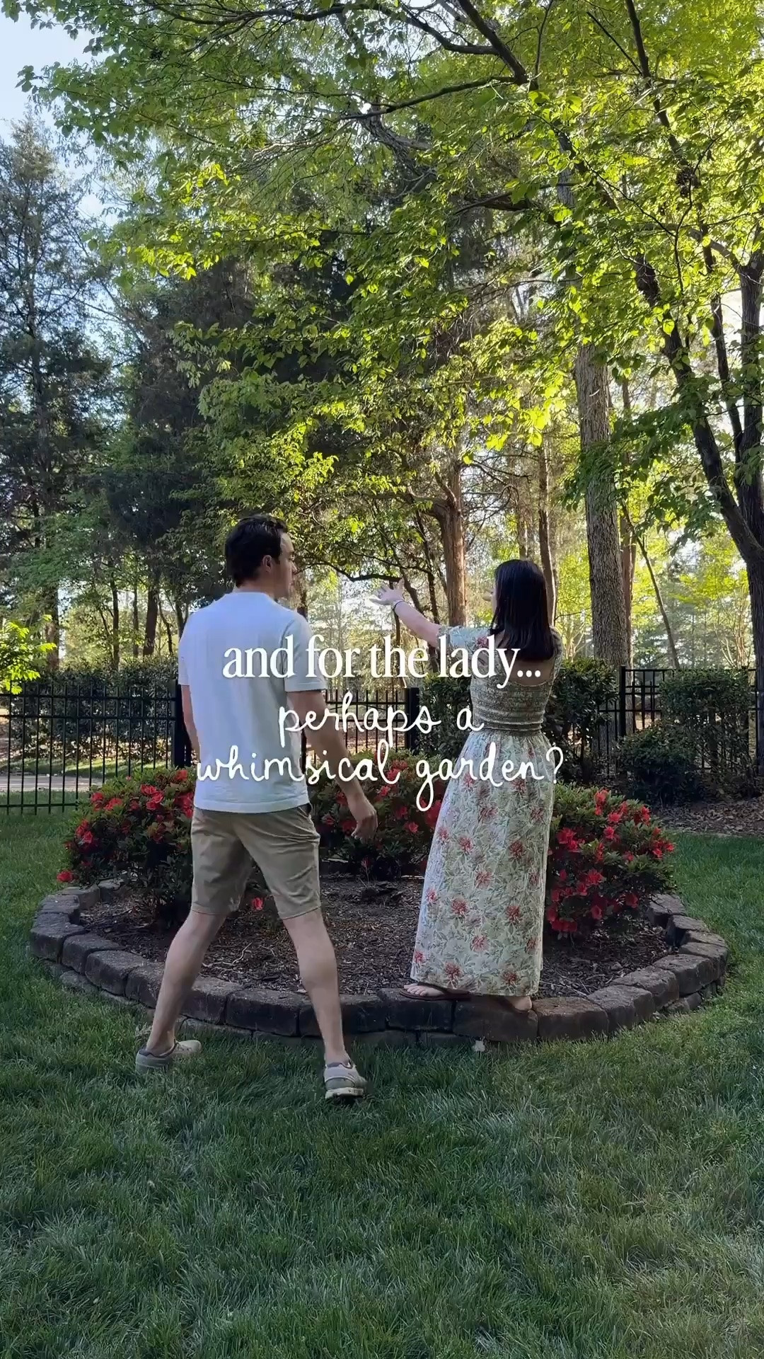 Our little garden has completely transformed and I am just so in love with it! The fountain, the arches, the bistro set — every detail makes it feel like a dream whimsical space. All from @Wayfair and all linked!

garden inspo, outdoor fountain, garden arch, bistro set, raised garden bed, whimsical garden, outdoor living, backyard transformation

#LTKHome #LTKdayinmylife #LTKvlog