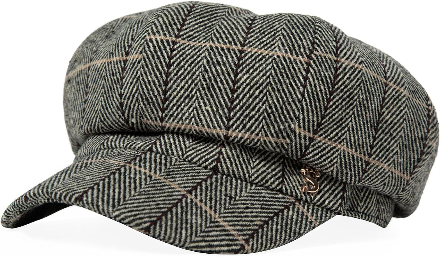 Comhats Wool Fashion Newsboy Hats for Women Winter Warm Pageboy Cabbie Cap Beret | Amazon (US)