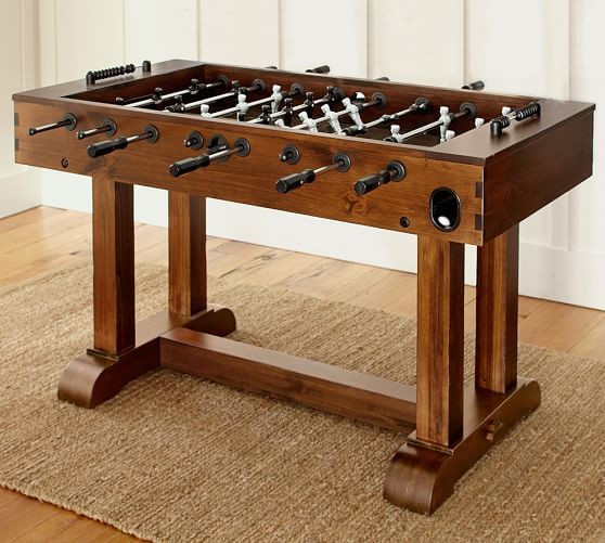 Rustic Mahogany Foosball Table | Pottery Barn (US)