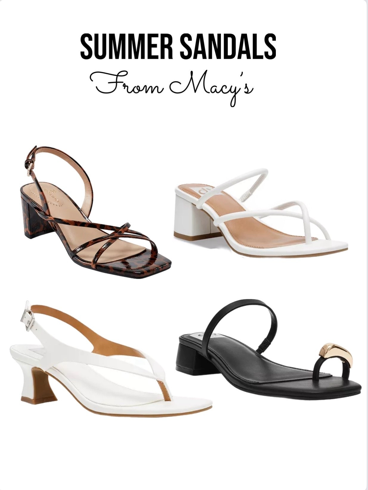 Summer Sandals from Macy’s ❤️


#LTKStyleTip #LTKSeasonal #LTKU