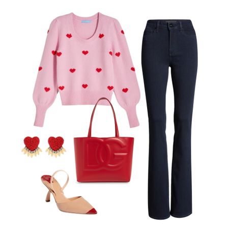 Super cute Valentine’s look! 

#LTKSeasonal #LTKstyletip