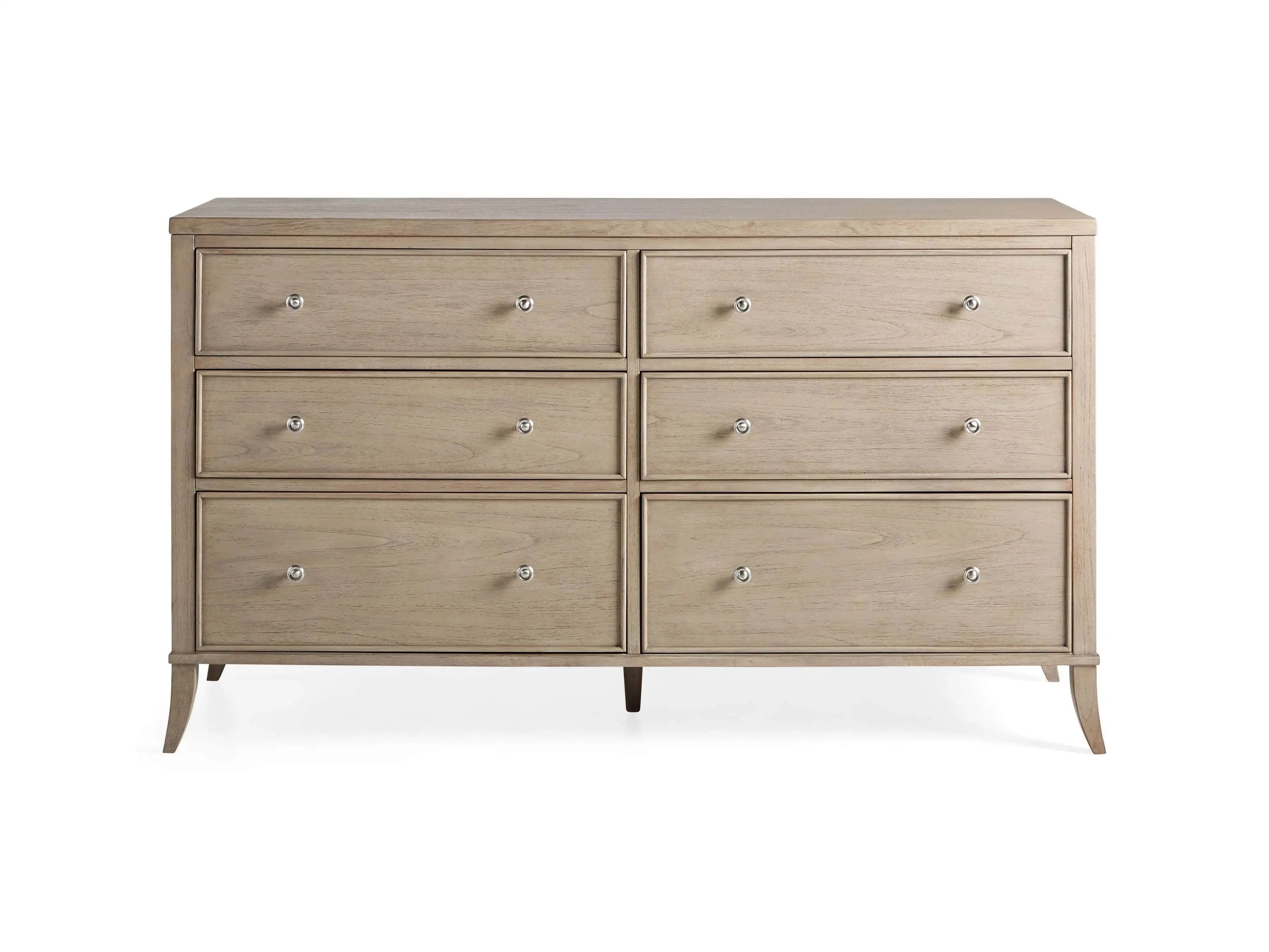 Pearson Six Drawer Wide Dresser | Arhaus