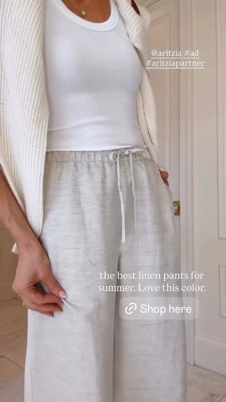 The VIRAL @Aritzia pant now comes in a linen material for summer — here’s how I’m styling them! 

#LTKSeasonal #LTKootd