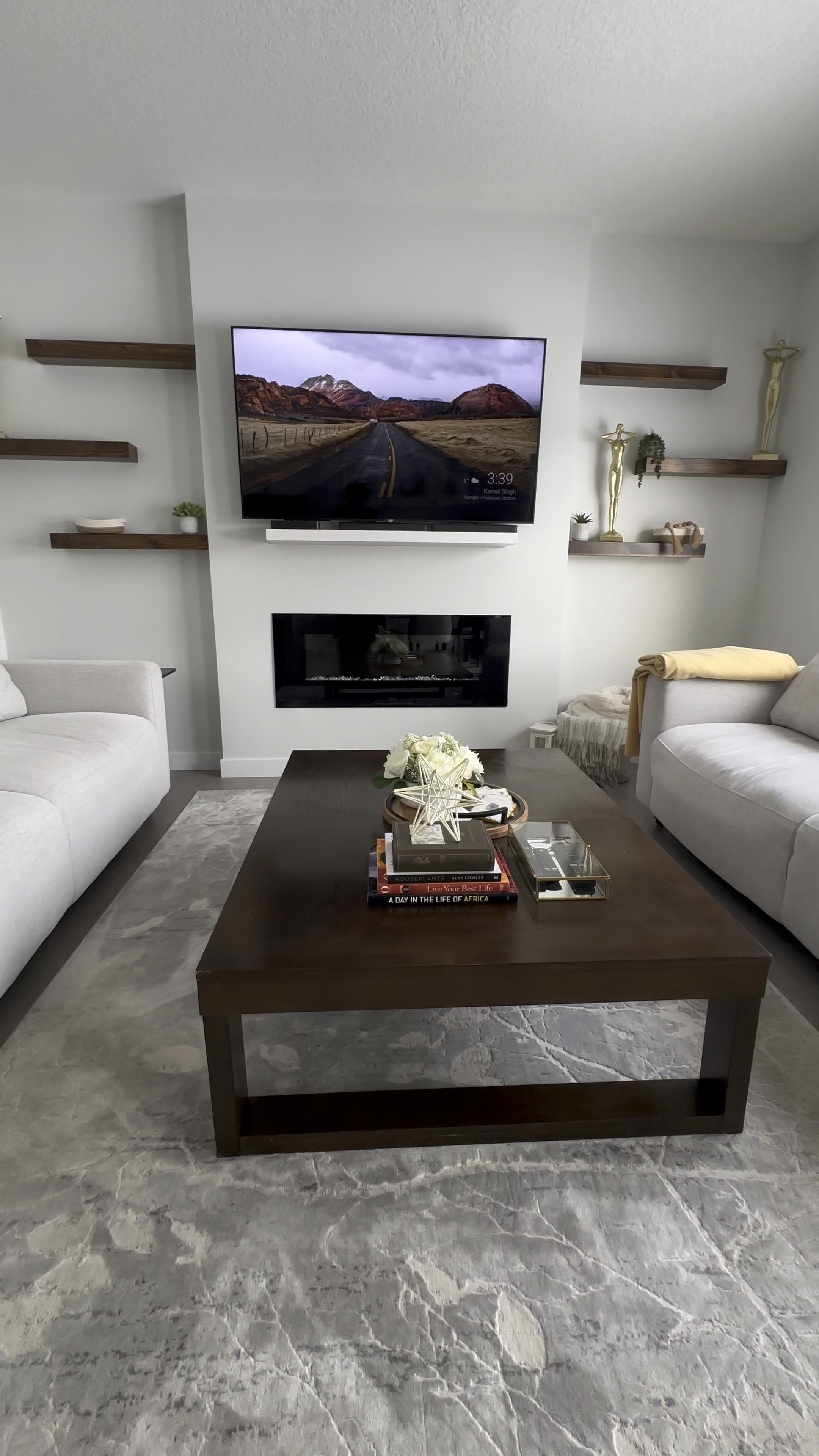 My coffee table 
Watson Rectangle Coffee Table from Ashley Furniture 

#LTKhome