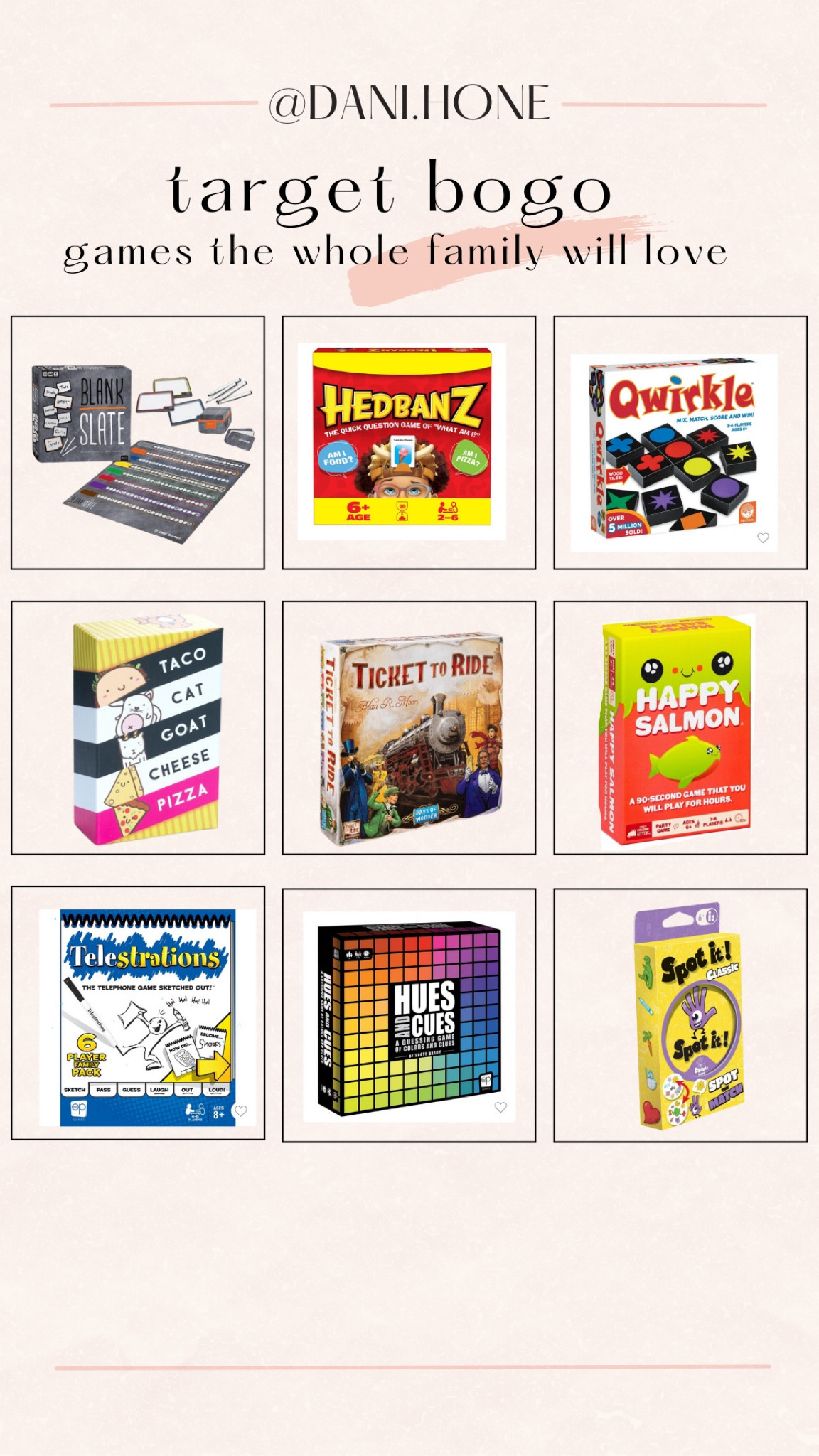 Target board games are BOGO! Stock up for a fun New Year’s Eve party! 

#LTKfamily #LTKsalealert #LTKparties