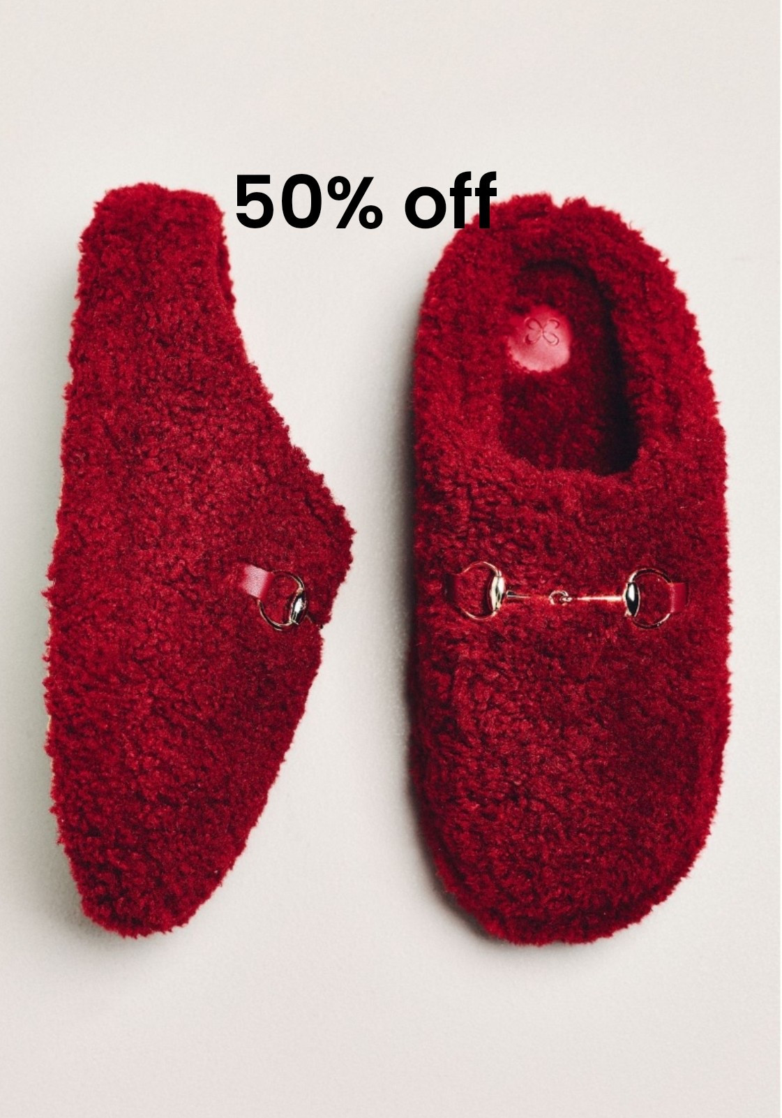 Super cute horse bit slippers 50% off. These make a fabulous holiday gift.

Gucci vibes 

#ltkstyletip 

#LTKGiftGuide #LTKFindsUnder50 #LTKmomlife