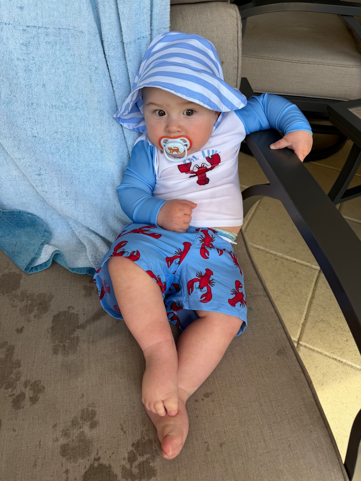 This swimming suit is great SPF protection with long sleeve! Baby Nathan is 9 month and he is rocking his! Check out this and other prints some as low $7.99

#LTKmomlife #LTKBaby #LTKSaleAlert