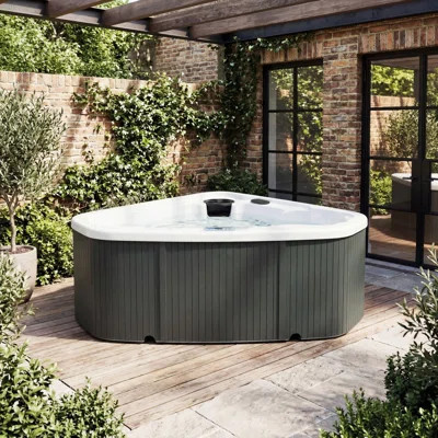 Lifesmart Spas LS300 Plus 110 Volt 2-Person 17-Jet Plug and Play Hot Tub with Ozonator | Wayfair North America