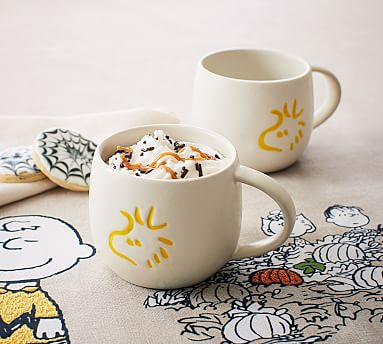 Peanuts™ Woodstock™ Stoneware Mug | Pottery Barn (US)