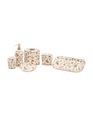 Pillemont Toile Bathroom Accessories Collection | Bed & Bath | Marshalls | Marshalls