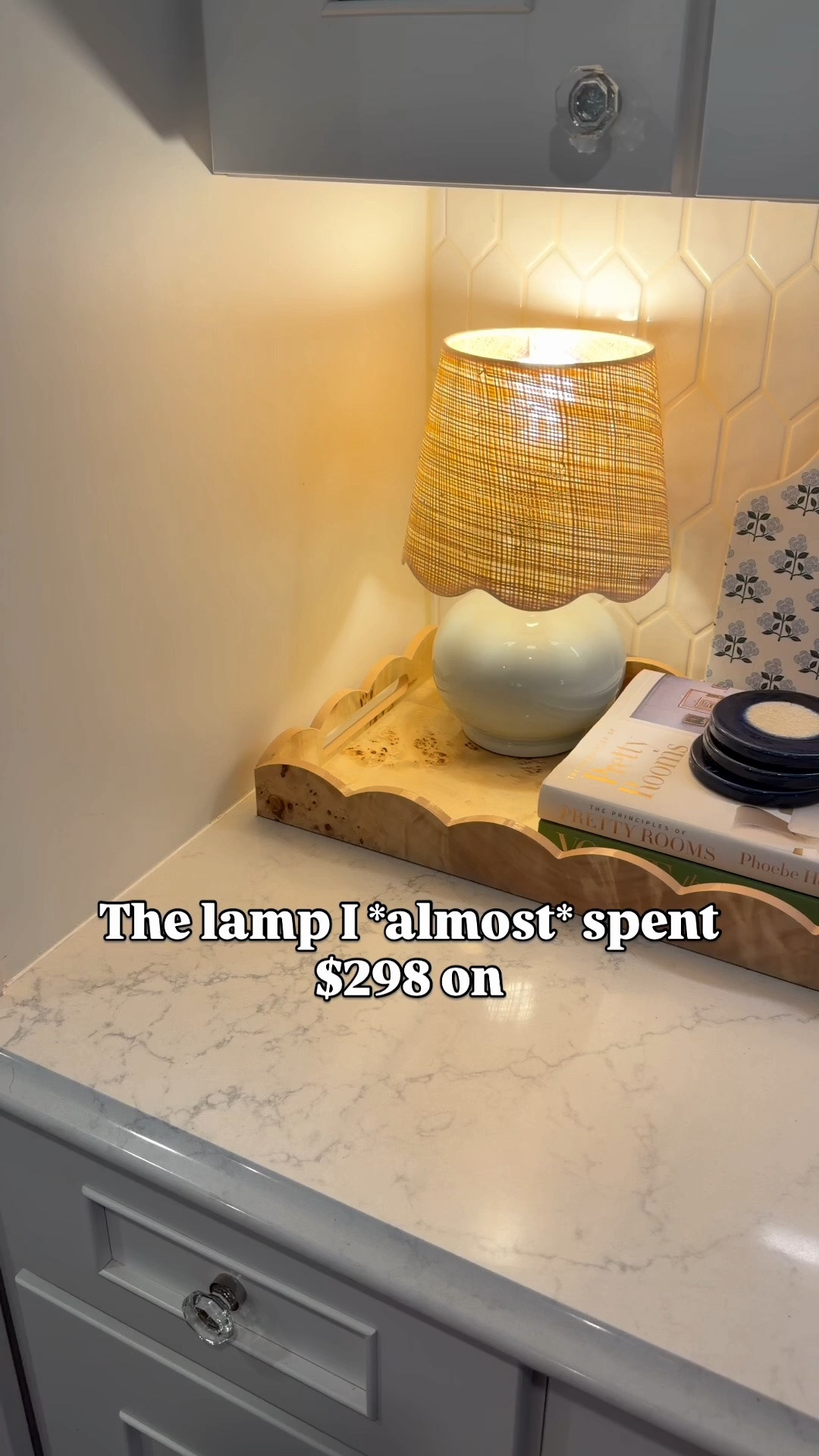 Designer look 🤝 realistic budget 

Why spend $298 when you can get the same elevated look for just $55?!

This lamp is giving major designer vibes without the designer price tag.

✨ $298 designer version
✨ $55 look for less

Reply LAMP and I’ll send you the info! 🛍️

#designerlookforless #affordablehomedecor #homedecorfinds #classiccoastal #interiordesign
