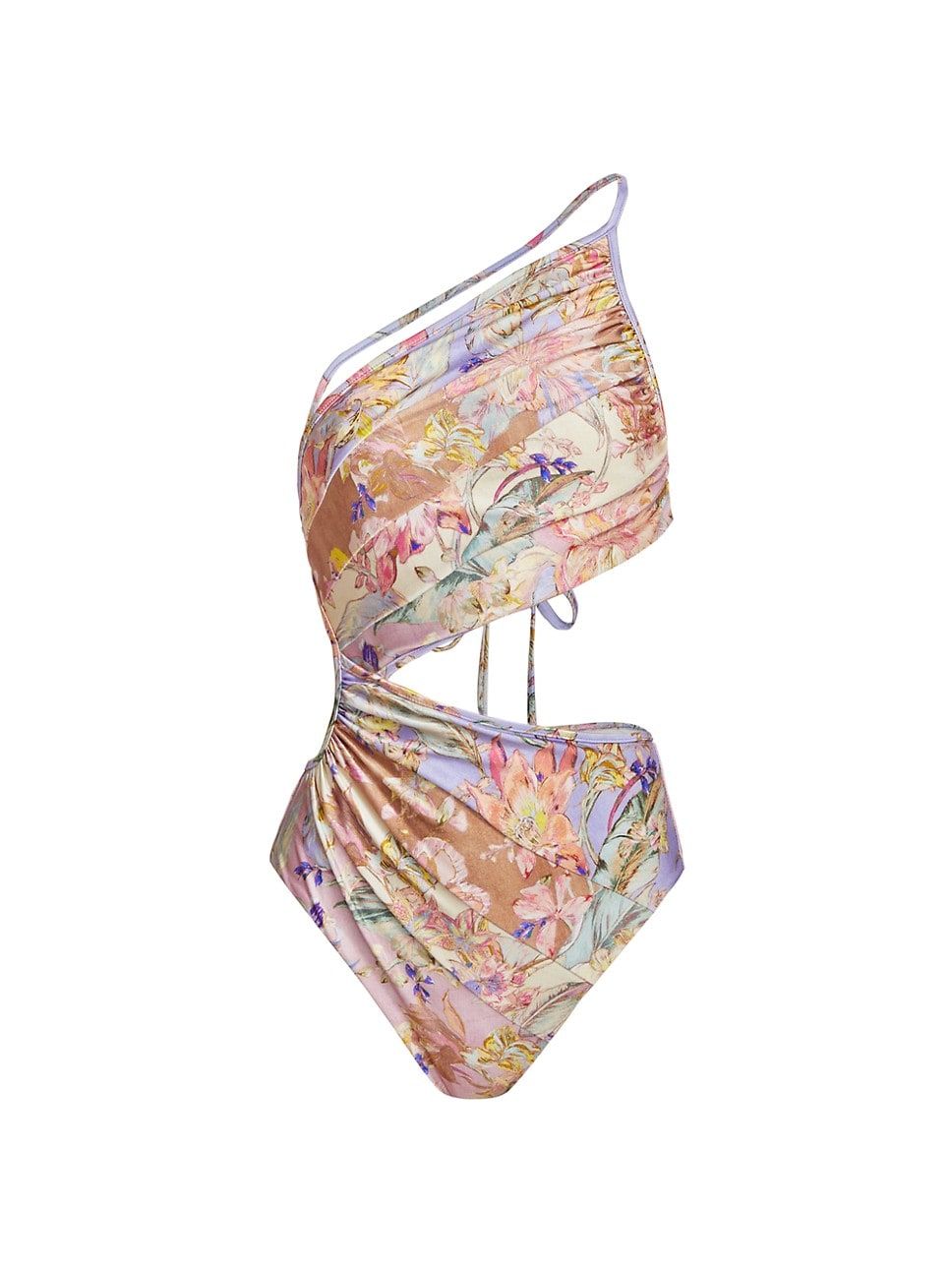 Cira Spliced One-Piece Swimsuit | Saks Fifth Avenue