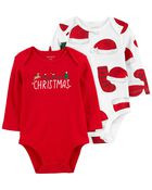 Baby Baby's First Christmas Bodysuits | Carter's
