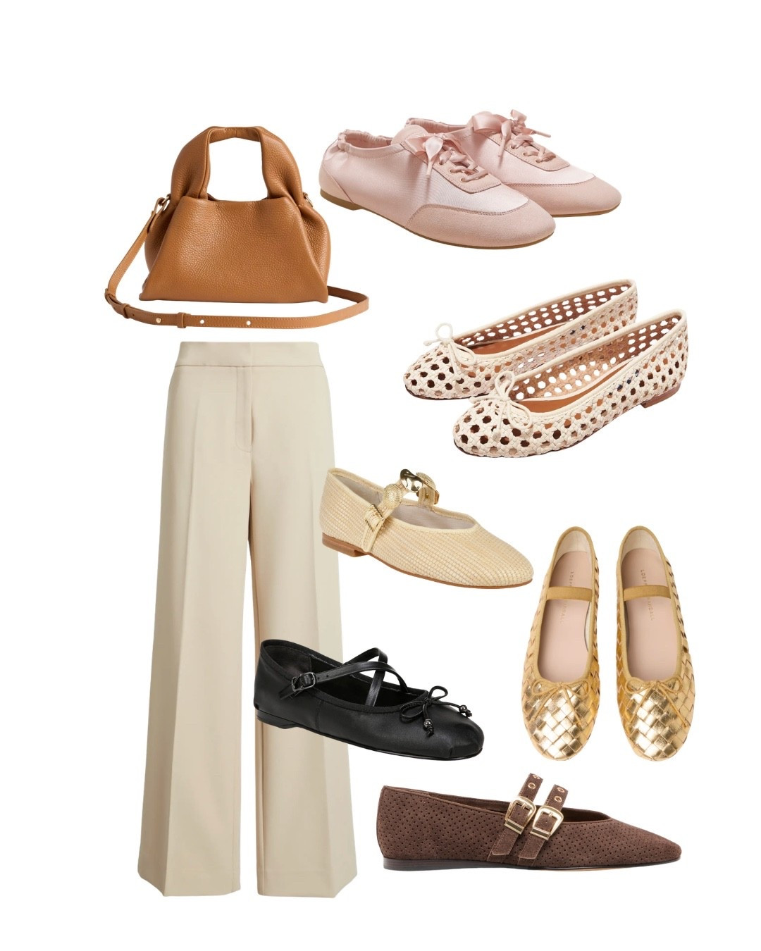Ballet flats are some of our favorite footwear for spring and summer! You loved some of our picks and they bacame your February Favorites along with a wide leg pant and a beautiful Quince bag!!

#LTKSeasonal #LTKOver40 #LTKSaleAlert