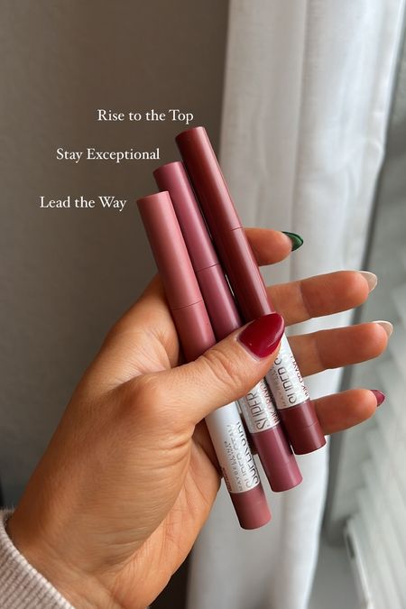 My lip crayon and fave lip color! These are the shades I use - available at Amazon and Target under $10!

#LTKbeauty #LTKGiftGuide #LTKstyletip