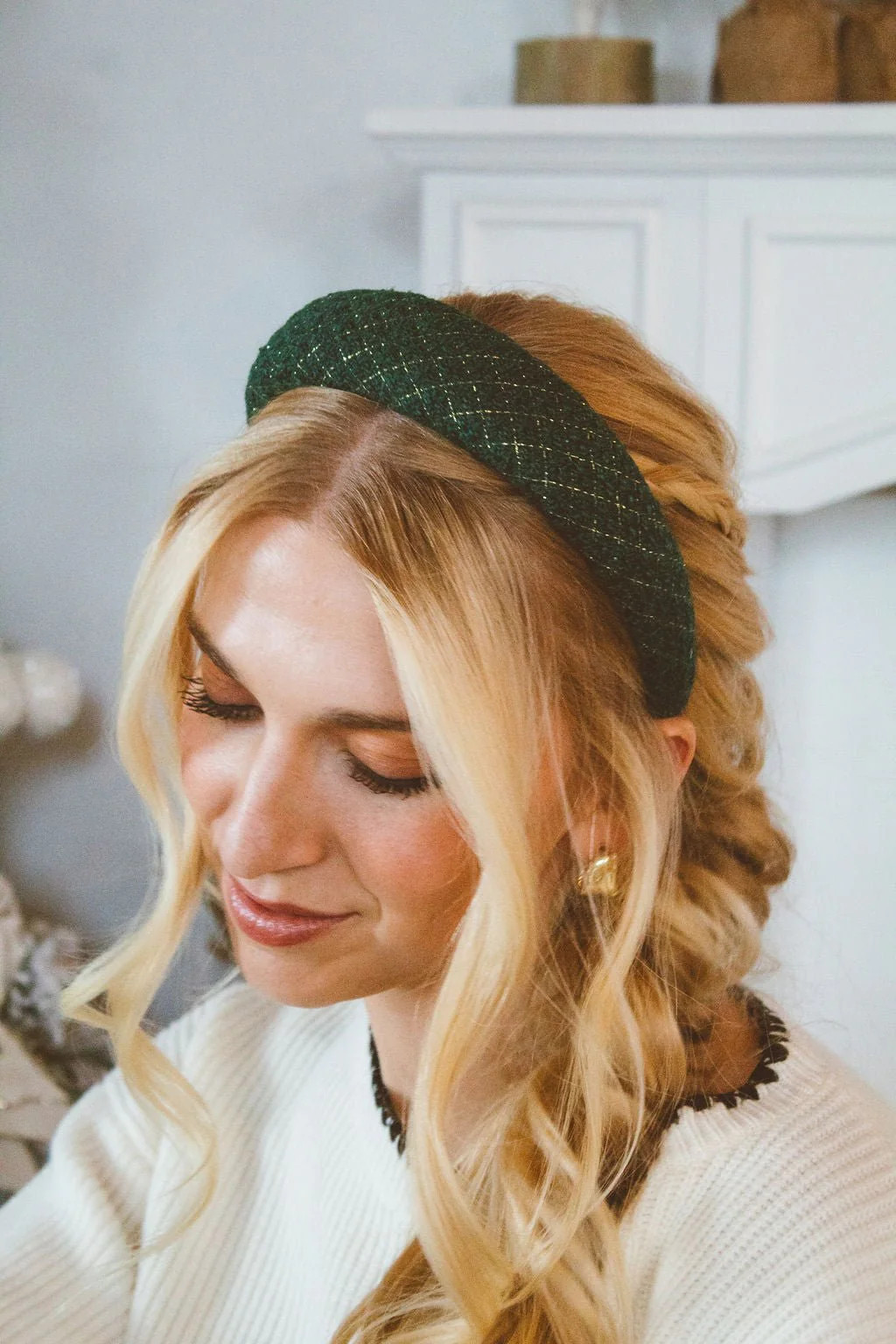 Green and Gold Headband | Shop Andi