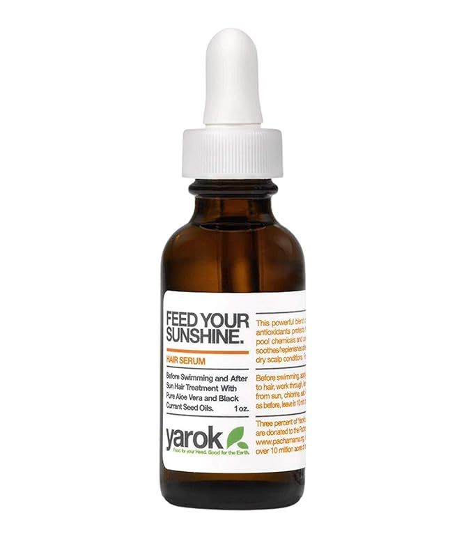 Yarok Feed Your Sunshine Organic Sun Repair Hair Serum, 1oz, Made from Aloe Vera and Black Curran... | Amazon (US)