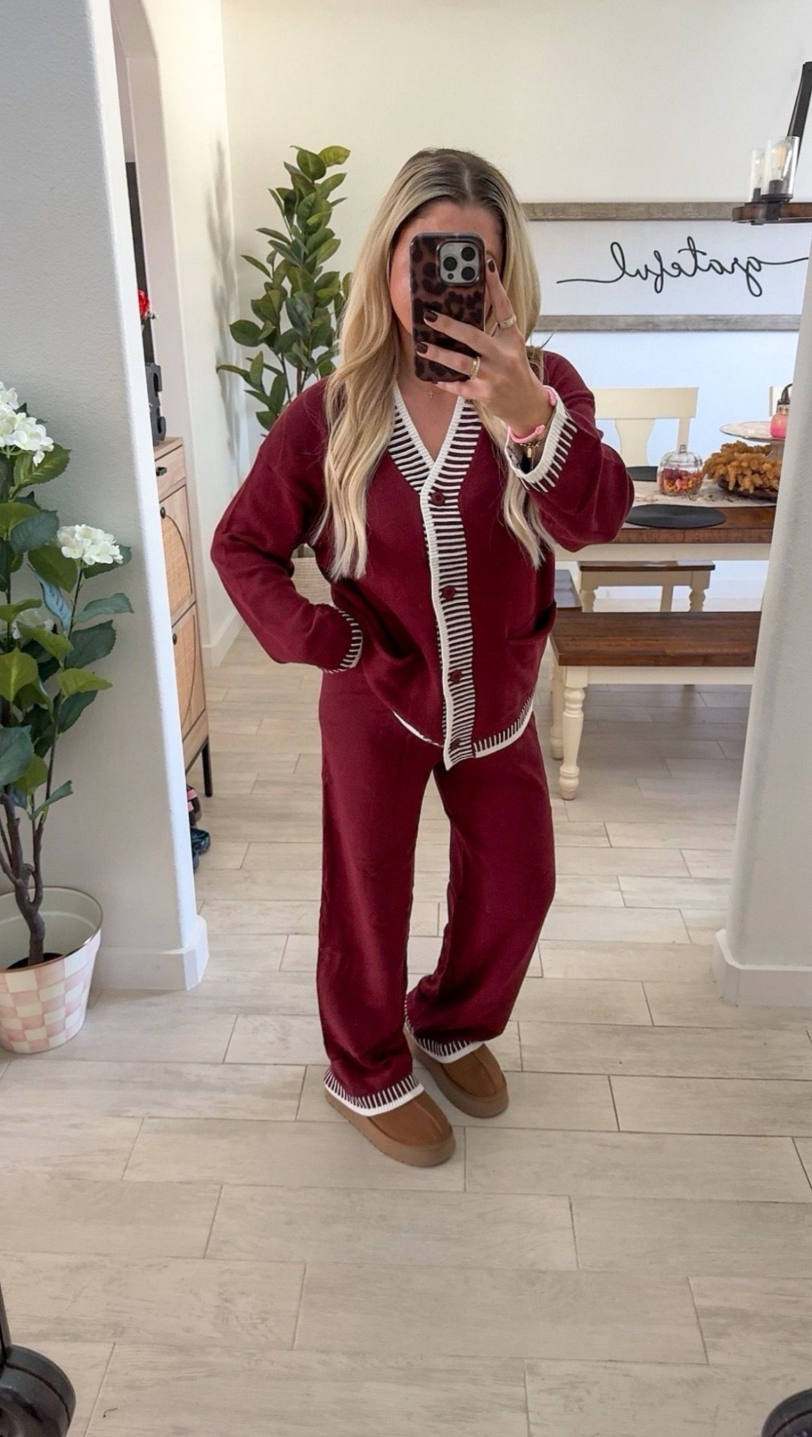 Fall outfit
Matching set small
Ugg tazz true to size 
Amazon outfit

#LTKFindsUnder100 #LTKShoeCrush #LTKSaleAlert