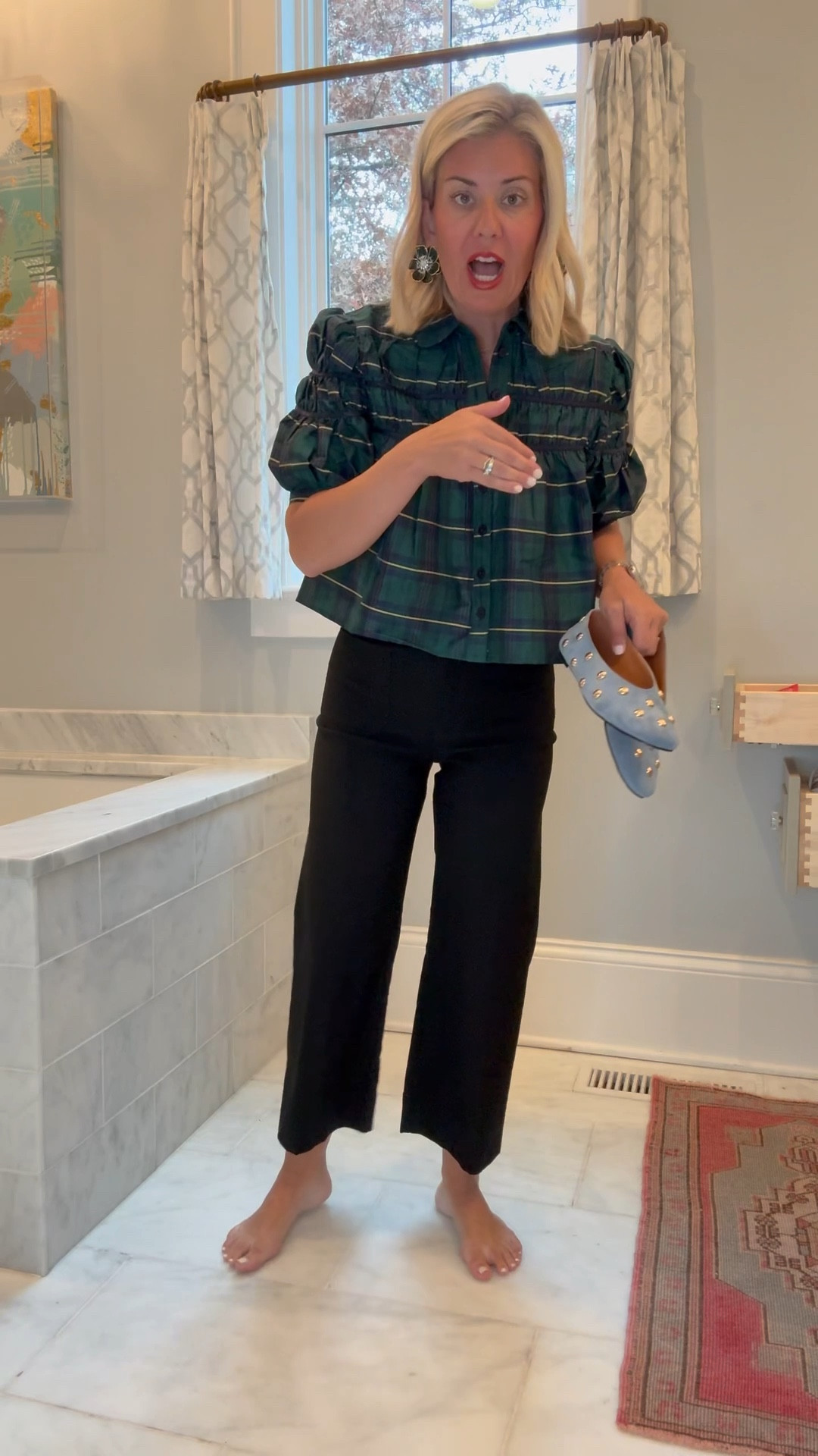 Real talk time… if you don’t have these pants in your closet, I’m not sure what you’re waiting for!

I’m in small top, 26p pants, and yes all the accessories you need too! Ha


#LTKSaleAlert #LTKmomlife #LTKWorkwear