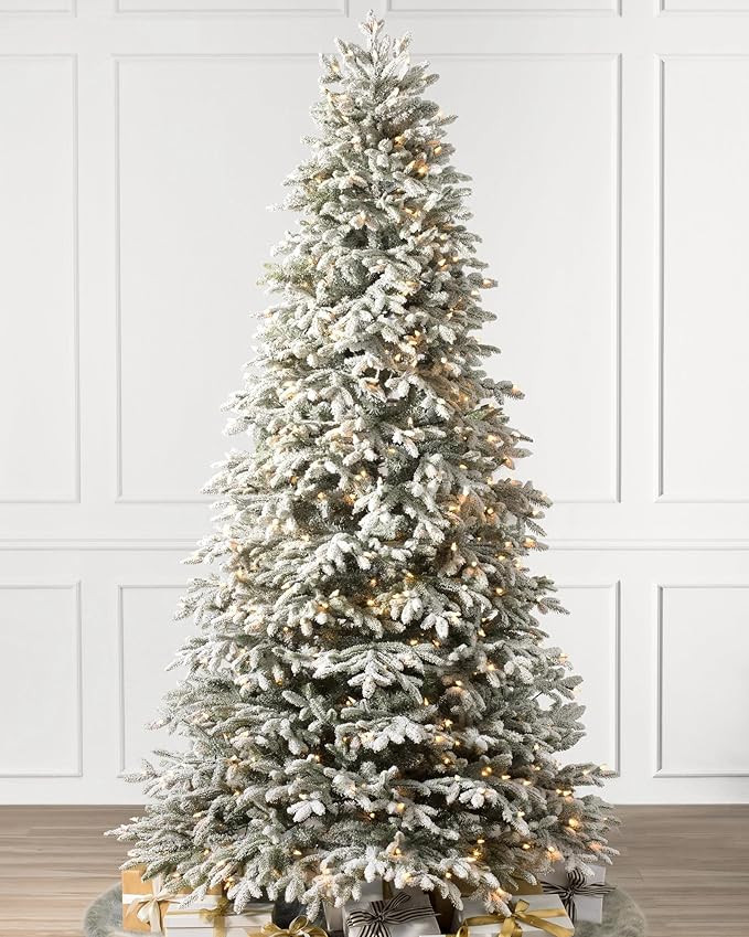 Balsam Hill | BH Frosted Fraser Fir Artificial Christmas Tree | Easy Storage with Storage Bag Inc... | Amazon (US)