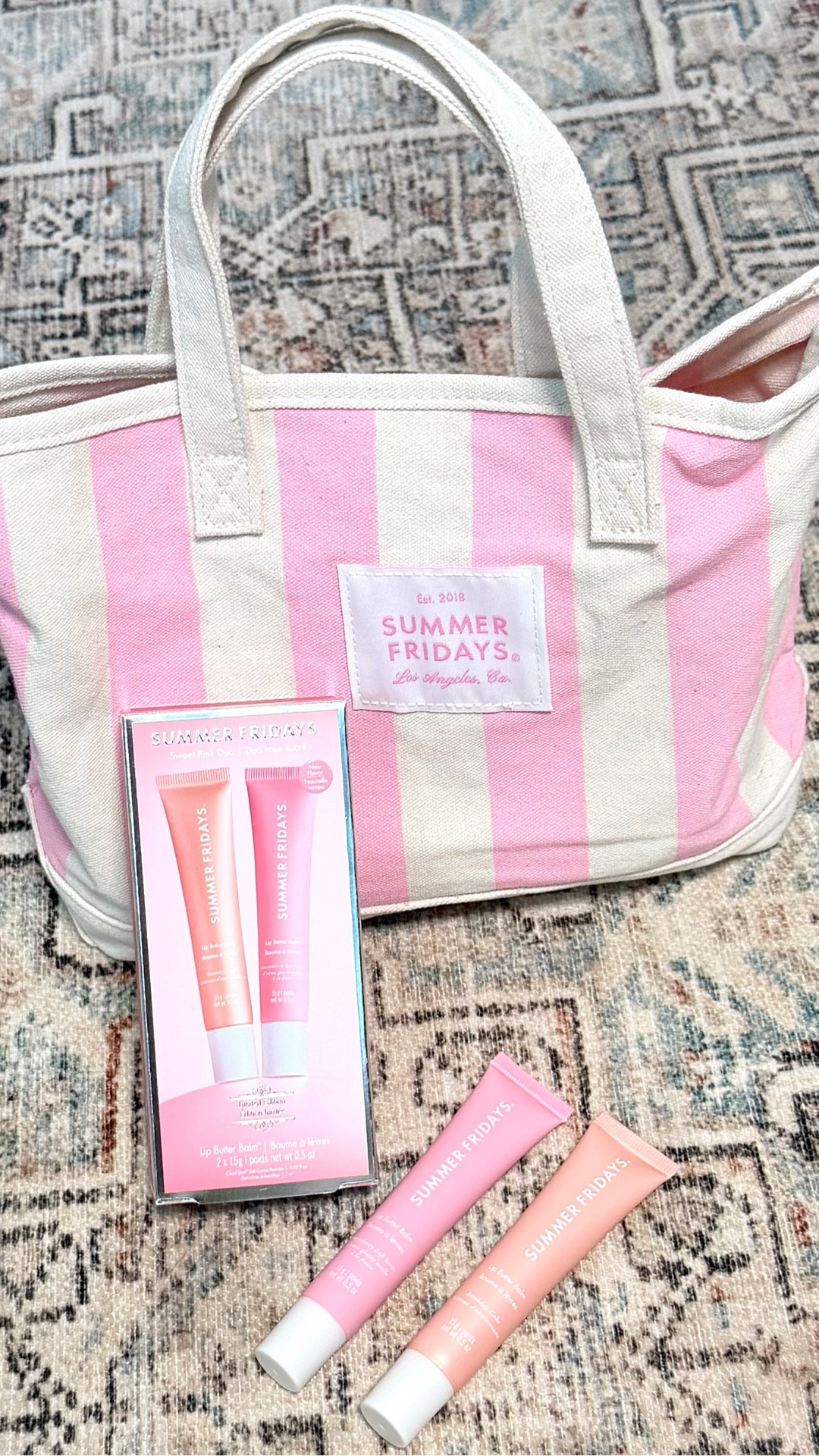 😍😱🔥 Summer Fridays Birthday Sale! Use code BDAY to save 20% sitewide - INCLUDING SETS! Free shipping + Sunlit Vanilla fragrance sample at $35! Pick up a free tote at $80+! (May differ slightly from mine from Black Friday - colors are random)!

#LTKBeauty #LTKSaleAlert #LTKmomlife