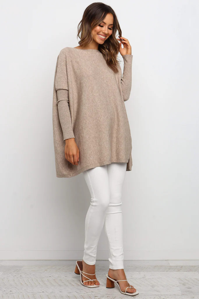 Jemima Sweater - Beige | Petal & Pup (US)