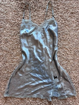 Vintage Victoria’s Secret Satin Silk Slip Lingerie Dress Size S Y2K Fairy 90s | eBay US