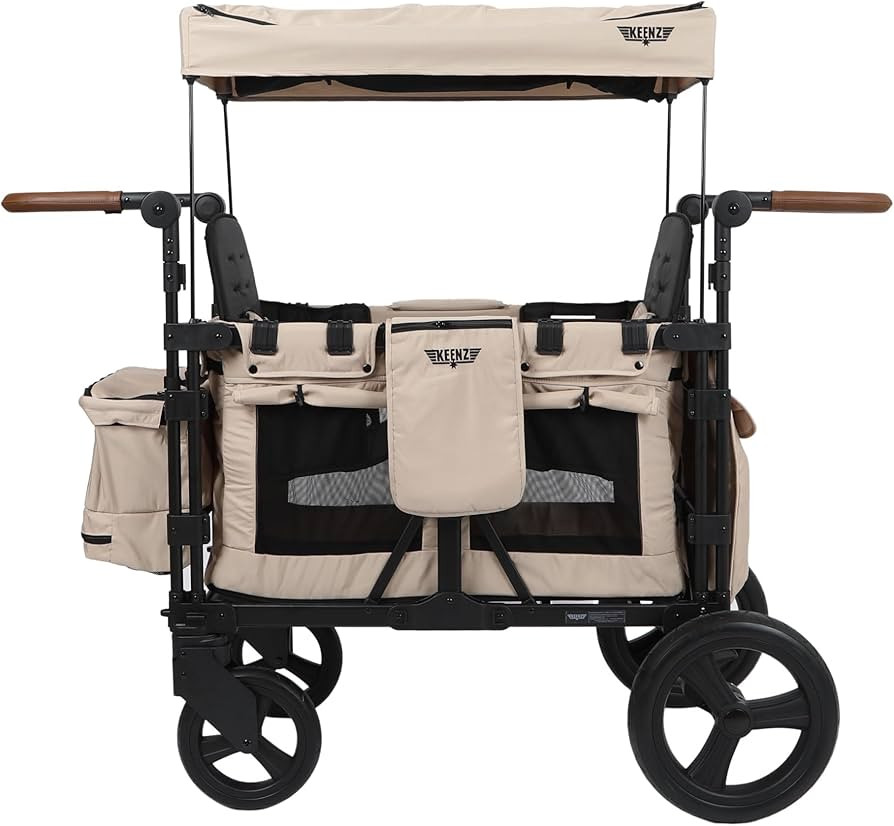 Keenz XC Luxury Comfort Stroller Wagon 2 Passenger - Spacious & Heavy-Duty Folding Utility Wagon ... | Amazon (US)