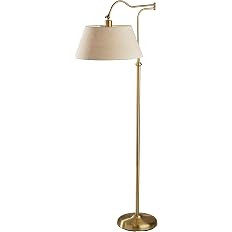 ADESSO Rodeo Floor Lamp, Antique Brass | Amazon (US)