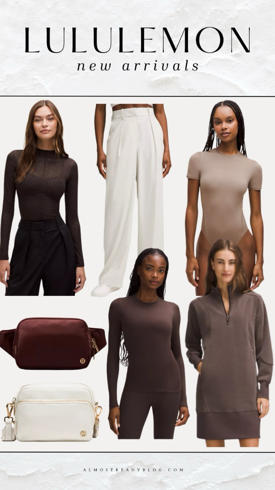 Lululemon new arrivals, bodysuit, lululemon belt bag, chocolate trend, athleisure 

#LTKFindsUnder100
