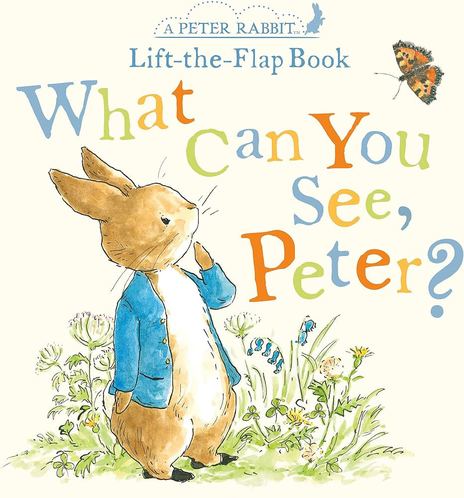 What Can You See, Peter?: A Peter Rabbit Lift-the-Flap Book | Amazon (US)